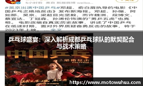 乒乓球盛宴：深入解析成都乒乓球队的默契配合与战术策略